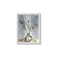 Picture of Cotton Flower In Vase II _GroupedProduct_Rectangle_Portrait_Framed_Matted_