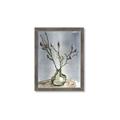 Picture of Cotton Flower In Vase II _GroupedProduct_Rectangle_Portrait_Framed_Matted_