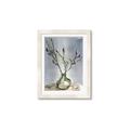 Picture of Cotton Flower In Vase II _GroupedProduct_Rectangle_Portrait_Framed_Matted_