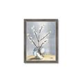 Picture of Cotton Flower In Vase _GroupedProduct_Rectangle_Portrait_Framed_Matted_