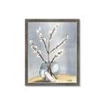 Picture of Cotton Flower In Vase _GroupedProduct_Rectangle_Portrait_Framed_Matted_