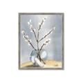 Picture of Cotton Flower In Vase _GroupedProduct_Rectangle_Portrait_Framed_Matted_