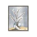 Picture of Cotton Flower In Vase _GroupedProduct_Rectangle_Portrait_Framed_Matted_