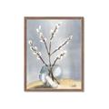 Picture of Cotton Flower In Vase _GroupedProduct_Rectangle_Portrait_Framed_Matted_