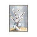 Picture of Cotton Flower In Vase _GroupedProduct_Rectangle_Portrait_Framed_Matted_