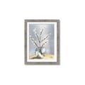 Picture of Cotton Flower In Vase _GroupedProduct_Rectangle_Portrait_Framed_Matted_