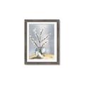 Picture of Cotton Flower In Vase _GroupedProduct_Rectangle_Portrait_Framed_Matted_