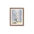 Picture of Cotton Flower In Vase _GroupedProduct_Rectangle_Portrait_Framed_Matted_