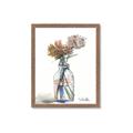 Picture of Flower In Bottle _GroupedProduct_Rectangle_Portrait_Framed_Matted_