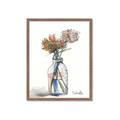 Picture of Flower In Bottle _GroupedProduct_Rectangle_Portrait_Framed_Matted_