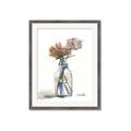 Picture of Flower In Bottle _GroupedProduct_Rectangle_Portrait_Framed_Matted_