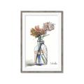Picture of Flower In Bottle _GroupedProduct_Rectangle_Portrait_Framed_Matted_