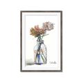 Picture of Flower In Bottle _GroupedProduct_Rectangle_Portrait_Framed_Matted_
