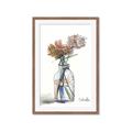 Picture of Flower In Bottle _GroupedProduct_Rectangle_Portrait_Framed_Matted_