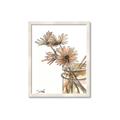 Picture of Linen Daisies _GroupedProduct_Rectangle_Portrait_Framed_Matted_