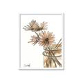 Picture of Linen Daisies _GroupedProduct_Rectangle_Portrait_Framed_Matted_