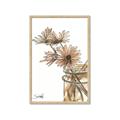 Picture of Linen Daisies _GroupedProduct_Rectangle_Portrait_Framed_Matted_