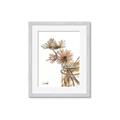 Picture of Linen Daisies _GroupedProduct_Rectangle_Portrait_Framed_Matted_