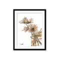 Picture of Linen Daisies _GroupedProduct_Rectangle_Portrait_Framed_Matted_