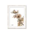 Picture of Linen Daisies _GroupedProduct_Rectangle_Portrait_Framed_Matted_