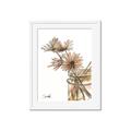 Picture of Linen Daisies _GroupedProduct_Rectangle_Portrait_Framed_Matted_