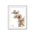 Picture of Linen Daisies _GroupedProduct_Rectangle_Portrait_Framed_Matted_