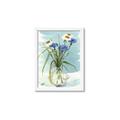 Picture of Street Flower In Bottle Water _GroupedProduct_Rectangle_Portrait_Framed_Matted_