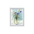 Picture of Street Flower In Bottle Water _GroupedProduct_Rectangle_Portrait_Framed_Matted_
