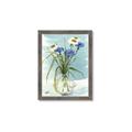 Picture of Street Flower In Bottle Water _GroupedProduct_Rectangle_Portrait_Framed_Matted_