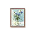 Picture of Street Flower In Bottle Water _GroupedProduct_Rectangle_Portrait_Framed_Matted_