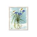 Picture of Street Flower In Bottle Water _GroupedProduct_Rectangle_Portrait_Framed_Matted_