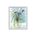 Picture of Street Flower In Bottle Water _GroupedProduct_Rectangle_Portrait_Framed_Matted_