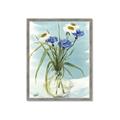 Picture of Street Flower In Bottle Water _GroupedProduct_Rectangle_Portrait_Framed_Matted_