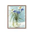 Picture of Street Flower In Bottle Water _GroupedProduct_Rectangle_Portrait_Framed_Matted_