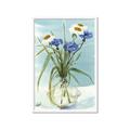 Picture of Street Flower In Bottle Water _GroupedProduct_Rectangle_Portrait_Framed_Matted_