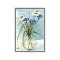 Picture of Street Flower In Bottle Water _GroupedProduct_Rectangle_Portrait_Framed_Matted_