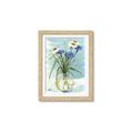 Picture of Street Flower In Bottle Water _GroupedProduct_Rectangle_Portrait_Framed_Matted_