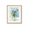 Picture of Street Flower In Bottle Water _GroupedProduct_Rectangle_Portrait_Framed_Matted_