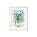 Picture of Street Flower In Bottle Water _GroupedProduct_Rectangle_Portrait_Framed_Matted_