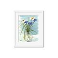 Picture of Street Flower In Bottle Water _GroupedProduct_Rectangle_Portrait_Framed_Matted_