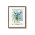 Picture of Street Flower In Bottle Water _GroupedProduct_Rectangle_Portrait_Framed_Matted_