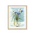 Picture of Street Flower In Bottle Water _GroupedProduct_Rectangle_Portrait_Framed_Matted_
