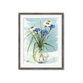 Picture of Street Flower In Bottle Water _GroupedProduct_Rectangle_Portrait_Framed_Matted_