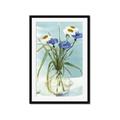 Picture of Street Flower In Bottle Water _GroupedProduct_Rectangle_Portrait_Framed_Matted_