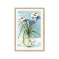 Picture of Street Flower In Bottle Water _GroupedProduct_Rectangle_Portrait_Framed_Matted_