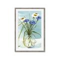 Picture of Street Flower In Bottle Water _GroupedProduct_Rectangle_Portrait_Framed_Matted_