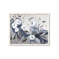 Picture of Modern Blue Floral _GroupedProduct_Rectangle_Landscape_Framed_Matted_