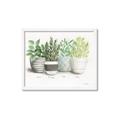 Picture of Pots With Flower _GroupedProduct_Rectangle_Landscape_Framed_Matted_