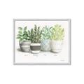 Picture of Pots With Flower _GroupedProduct_Rectangle_Landscape_Framed_Matted_