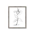 Picture of Single Flower VIII _GroupedProduct_Rectangle_Portrait_Framed_Matted_